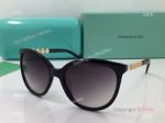 AAA Copy T I F F I N Y Replica Sunglasses - Black&Gold Frame